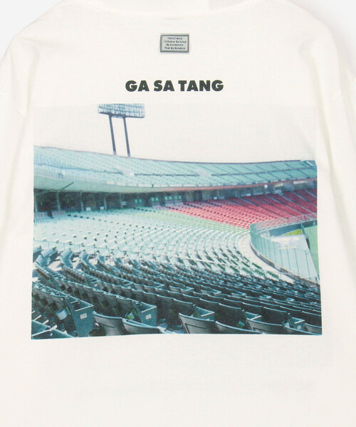 TANGTANG |〈別注〉長袖Tシャツ GASATANG/SUGUSANNOMIYAFENCE.KOSK