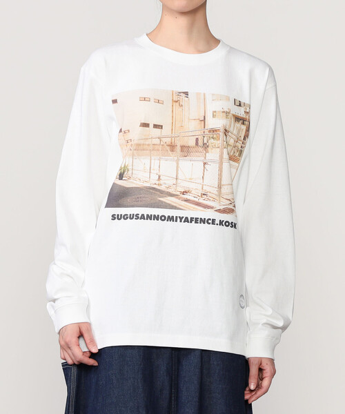 tanuchannan（感謝）/8 TANGTANG |〈別注〉長袖Tシャツ GASATANG/SUGUSANNOMIYAFENCE.KOSK