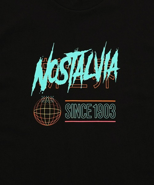 NOSTALVIA(ノスタルヴィア)の「NOSTALVIA ノスタルヴィア THE SHINSEKAI / ザ ・ シンセカイ Tシャツ(Tシャツ/カットソー・メンズ・ブラック/ホワイト・SMALL/MEDIUM/LARGE/X-LARGE/XX-LARGE)」の7枚目の写真