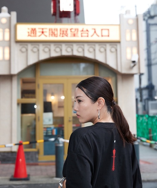 NOSTALVIA(ノスタルヴィア)の「NOSTALVIA ノスタルヴィア THE SHINSEKAI / ザ ・ シンセカイ Tシャツ(Tシャツ/カットソー・メンズ・ブラック/ホワイト・SMALL/MEDIUM/LARGE/X-LARGE/XX-LARGE)」の9枚目の写真