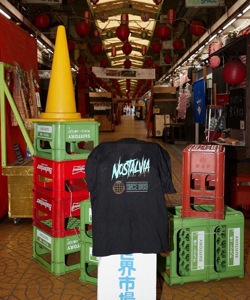 NOSTALVIA(ノスタルヴィア)の「NOSTALVIA ノスタルヴィア THE SHINSEKAI / ザ ・ シンセカイ Tシャツ(Tシャツ/カットソー・メンズ・ブラック/ホワイト・SMALL/MEDIUM/LARGE/X-LARGE/XX-LARGE)」の10枚目の写真