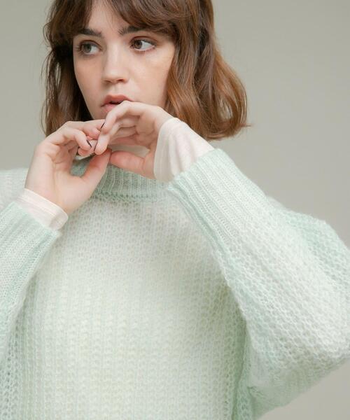 サニーレーベル　アーバンリサーチ　ニット レディスセーター(予約ケーブルガウンニット)／アーバン