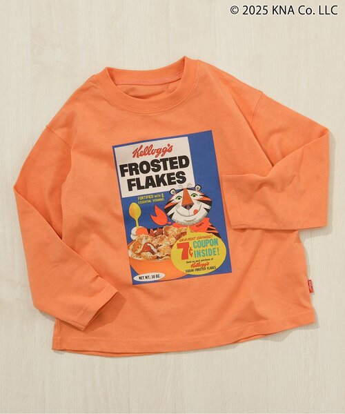 F.O.KIDS(エフオーキッズ)の「【ケロッグ】長袖Tシャツ(Tシャツ/カットソー・キッズ・グリーン/キナリ/パープル/オレンジ・90/100/160/110/120/80/130/140/150)」の10枚目の写真