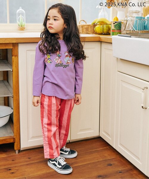 F.O.KIDS(エフオーキッズ)の「【ケロッグ】長袖Tシャツ(Tシャツ/カットソー・キッズ・グリーン/キナリ/パープル/オレンジ・90/100/160/110/120/80/130/140/150)」の13枚目の写真