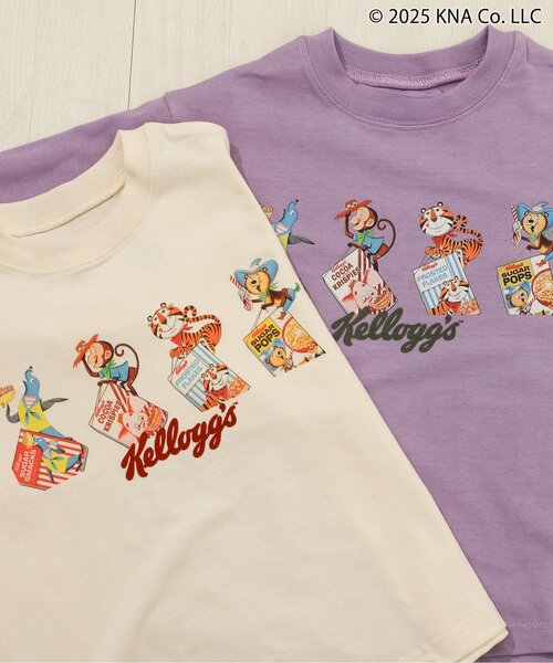 F.O.KIDS(エフオーキッズ)の「【ケロッグ】長袖Tシャツ(Tシャツ/カットソー・キッズ・グリーン/キナリ/パープル/オレンジ・90/100/160/110/120/80/130/140/150)」の22枚目の写真