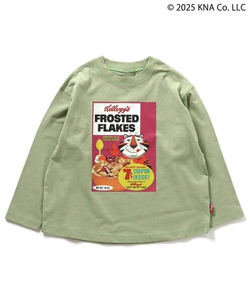 F.O.KIDS(エフオーキッズ)の「【ケロッグ】長袖Tシャツ(Tシャツ/カットソー・キッズ・グリーン/キナリ/パープル/オレンジ・90/100/160/110/120/80/130/140/150)」の17枚目の写真