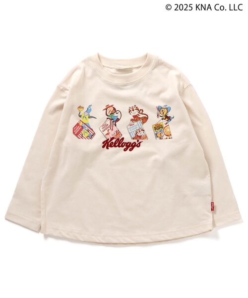 F.O.KIDS(エフオーキッズ)の「【ケロッグ】長袖Tシャツ(Tシャツ/カットソー・キッズ・グリーン/キナリ/パープル/オレンジ・90/100/160/110/120/80/130/140/150)」の19枚目の写真