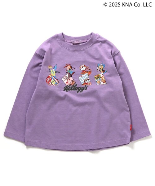 F.O.KIDS(エフオーキッズ)の「【ケロッグ】長袖Tシャツ(Tシャツ/カットソー・キッズ・グリーン/キナリ/パープル/オレンジ・90/100/160/110/120/80/130/140/150)」の11枚目の写真
