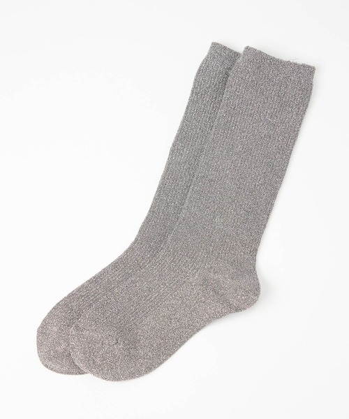 BARNYARDSTORM（バンヤードストーム）の「BARNYARDSTORM / BYSキラキララメソックス（ソックス/靴下・レディース・グレー/キャメル/ベージュ・FREE）」の19枚目の写真