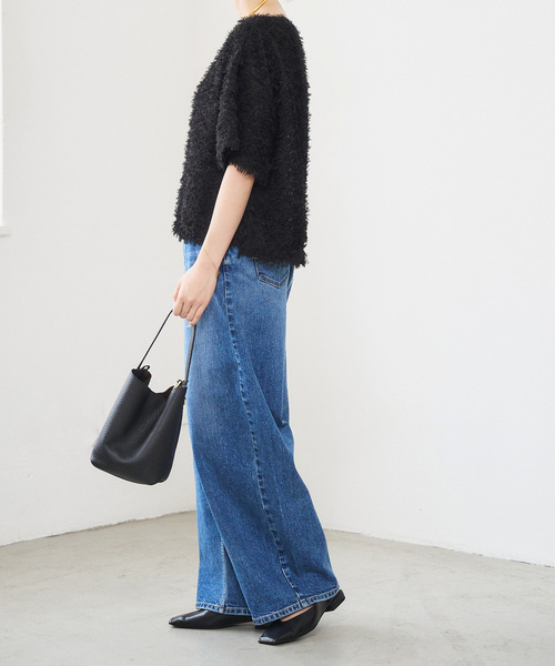 LE TALON（ルタロン）の「スクエアスタッズバブーシュ（その他シューズ・レディース・ブラウン/マスタード/ブラック系その他・24cm/23.5cm/23cm/22.5cm/22cm/25.5cm/25cm/24.5cm）」の12枚目の写真