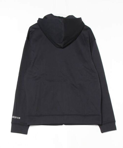 NEW BALANCE（ニューバランス）の「ダブルニットフーディ 裏起毛（パーカー・メンズ・ブラック/ブラウン系その他/ネイビー・SMALL/MEDIUM/LARGE/X-LARGE/XX-LARGE）」の7枚目の写真