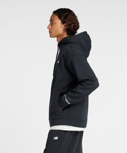 セール】ダブルニットフーディ 裏起毛（パーカー）｜New Balance