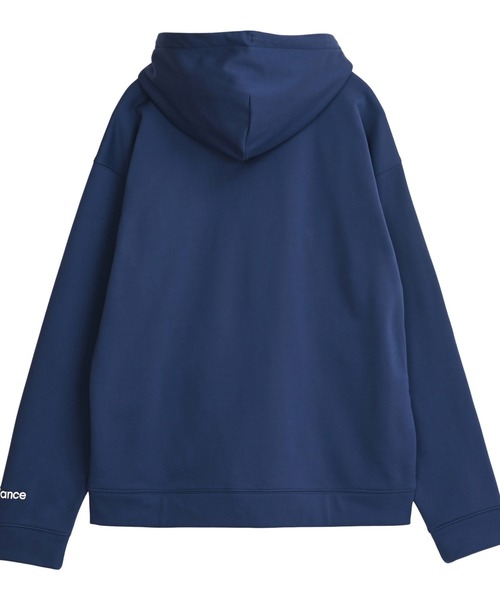 セール】ダブルニットフーディ 裏起毛（パーカー）｜New Balance