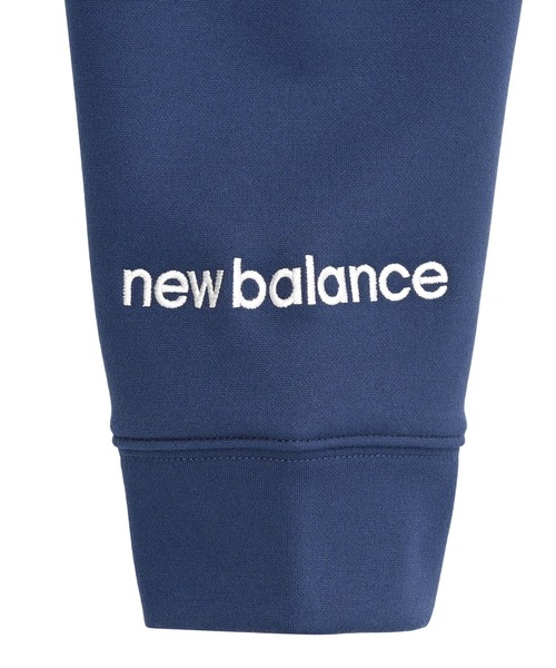 NEW BALANCE（ニューバランス）の「ダブルニットフーディ 裏起毛（パーカー・メンズ・ブラック/ブラウン系その他/ネイビー・SMALL/MEDIUM/LARGE/X-LARGE/XX-LARGE）」の9枚目の写真