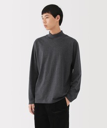 無印良品（ムジルシリョウヒン）の「紳士　起毛ハイネック長袖Ｔシャツ（Tシャツ/カットソー・レディース）」