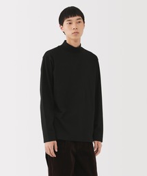無印良品(ムジルシリョウヒン)の紳士 起毛ハイネック長袖Tシャツ(Tシャツ/カットソー)