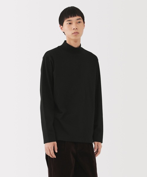 紳士 起毛ハイネック長袖Tシャツ（Tシャツ/カットソー）｜無印良品