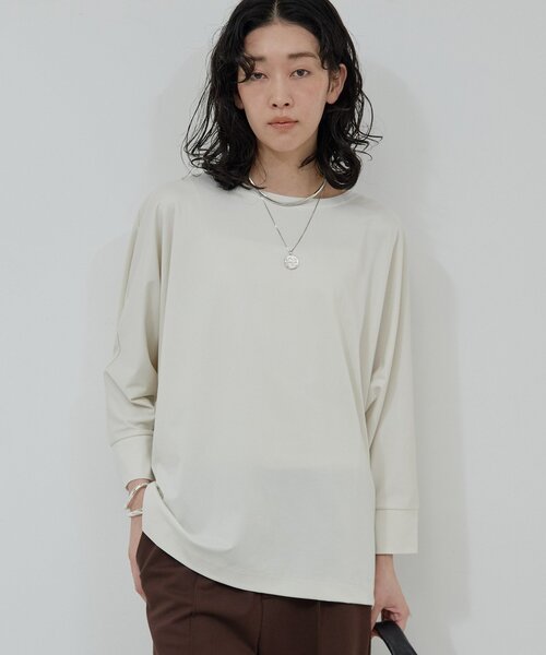 セットアップ対応】キュプラジャージードルマンプルオーバー（Tシャツ