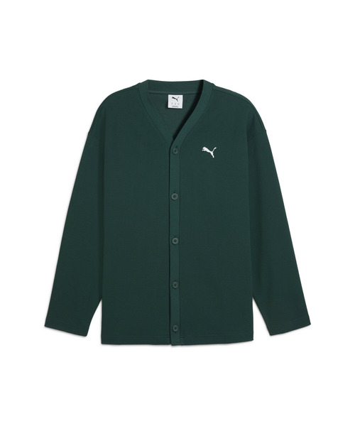 PUMA（プーマ）の「PUMA プーマ メンズ ワードローブ ESS リラックスド ジャガード カーディガ（スウェット・メンズ・ブラック/ダークグリーン・MEDIUM/LARGE/X-LARGE/XX-LARGE/SMALL）」の9枚目の写真