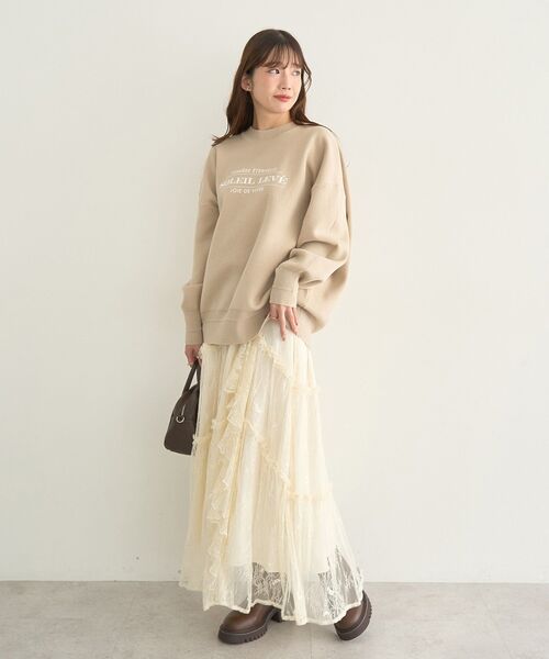 ORiental TRaffic(オリエンタルトラフィック)の「ORiental TRaffic サイドジップブーツ(ブーツ・レディース・ブラウン/ブラック・S/M/L/LL)」の6枚目の写真