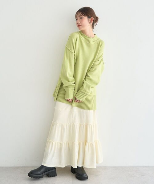 ORiental TRaffic(オリエンタルトラフィック)の「ORiental TRaffic サイドジップブーツ(ブーツ・レディース・ブラウン/ブラック・S/M/L/LL)」の20枚目の写真