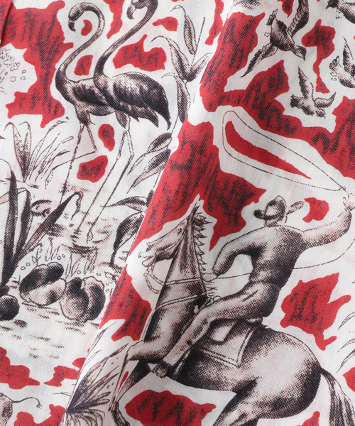 417 EDIFICE(フォーワンセブンエディフィス)の「CHEMISE TRADITION LA GAZE SATIN PREMIUM(シャツ/ブラウス・メンズ・レッド・LARGE)」の13枚目の写真