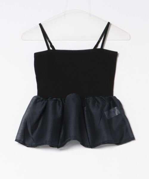 archives（アルシーヴ）の「ドッキングペプラムニットボレロアンサンプル（アンサンブル・レディース・グレー/アイボリー/ブラック・MEDIUM）」の7枚目の写真