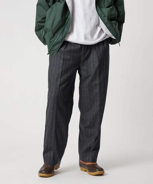 Steven Alan（スティーブンアラン）の「＜Steven Alan＞ ウール フラノ インツープリーツ ドレス トラウザーズ（スラックス・メンズ・その他1/その他2・L/M/S/XL）」の4枚目の写真