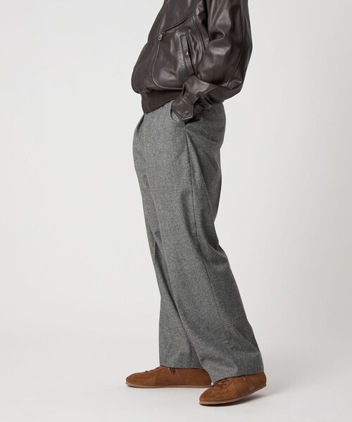 セール】＜Steven Alan＞ ウール フラノ インツープリーツ ドレス