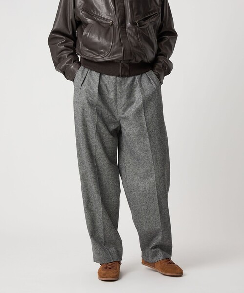 Steven Alan（スティーブンアラン）の「＜Steven Alan＞ ウール フラノ インツープリーツ ドレス トラウザーズ（スラックス・メンズ・その他1/その他2・L/M/S/XL）」の12枚目の写真