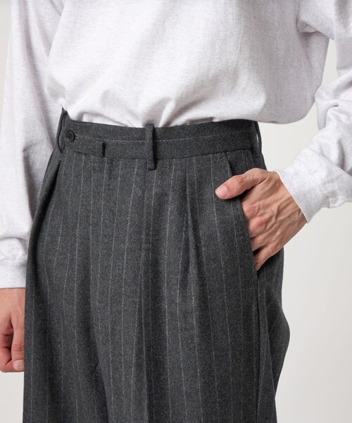 セール】＜Steven Alan＞ ウール フラノ インツープリーツ ドレス