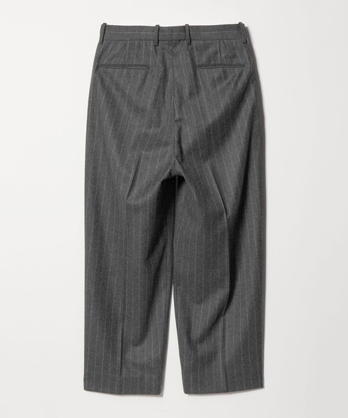 Steven Alan＞ ウール フラノ インツープリーツ ドレス