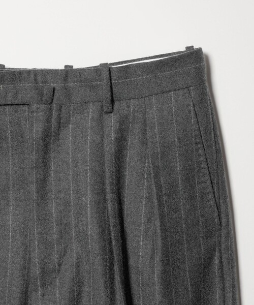 Steven Alan＞ ウール フラノ インツープリーツ ドレス トラウザーズ