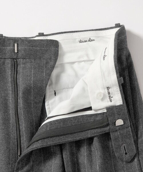 セール】＜Steven Alan＞ ウール フラノ インツープリーツ ドレス