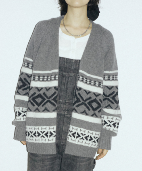 ジャガードカーディガン（カーディガン/ボレロ）｜FRAMeWORK（フレーム