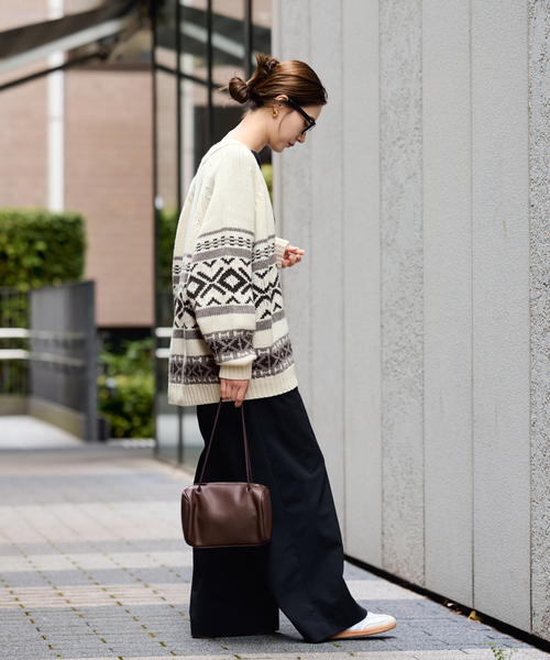 ジャガードカーディガン（カーディガン/ボレロ）｜FRAMeWORK（フレーム