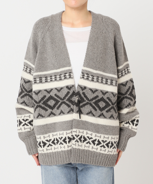 ジャガードカーディガン（カーディガン/ボレロ）｜FRAMeWORK（フレーム