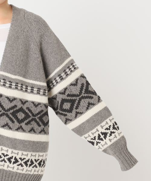 ジャガードカーディガン（カーディガン/ボレロ）｜FRAMeWORK（フレーム