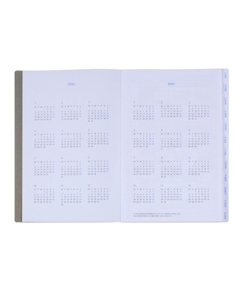 DELFONICS（デルフォニックス）の「【2026年版／2026年1月始まり手帳】B6 ポニー（手帳/メモ帳・レディース・ブラック/ブラウン/イエロー/ブルー・FREE）」の15枚目の写真