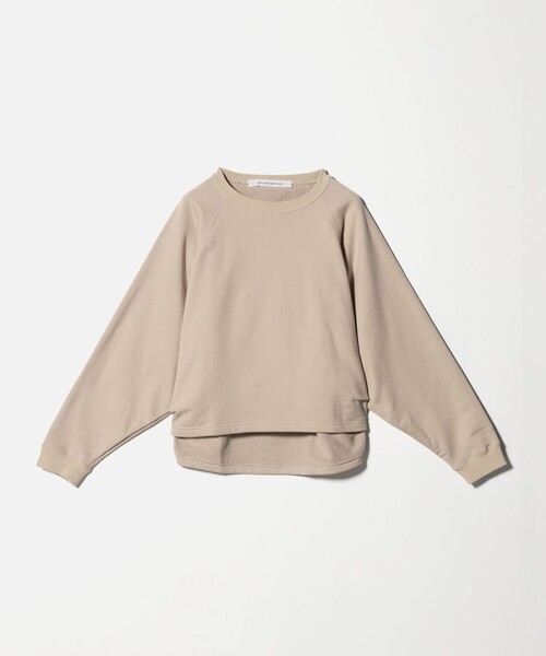 Steven Alan（スティーブンアラン）の「＜COGTHEBIGSMOKE＞KAYA TUCK TOP/スウェット（スウェット・レディース・ベージュ/ダークブラウン/ブラック・FREE）」の3枚目の写真