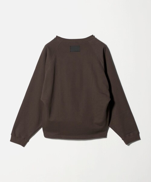 Steven Alan（スティーブンアラン）の「＜COGTHEBIGSMOKE＞KAYA TUCK TOP/スウェット（スウェット・レディース・ベージュ/ダークブラウン/ブラック・FREE）」の4枚目の写真