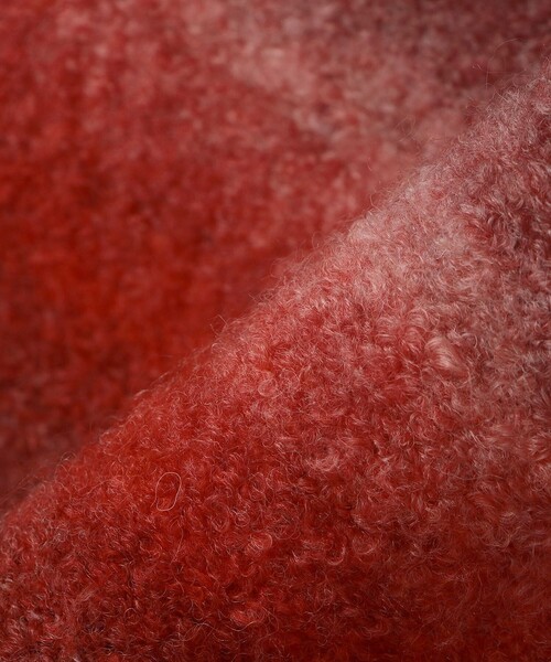 City Ambient Products（シティアンビエントプロダクツ）の「City Ambient Products: 〈手洗い可能〉グラデーション オンブレ ボーダー クルーネック ニット（ニット/セーター・メンズ・ブルー/ブラック/レッド・SMALL/MEDIUM/LARGE）」の18枚目の写真