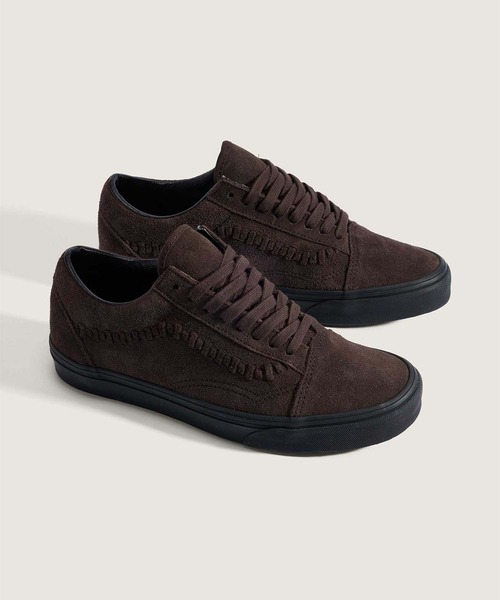 VANS(バンズ)の「オールドスクール / Old Skool Crafted Stripe BROWN VN000D9YY491(スニーカー・メンズ・ダークブラウン・5/5.5/6/6.5/7/7.5/8/8.5/9/9.5/10/10.5/11/11.5/12)」の2枚目の写真