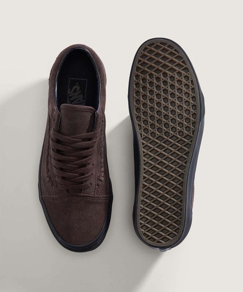 VANS(バンズ)の「オールドスクール / Old Skool Crafted Stripe BROWN VN000D9YY491(スニーカー・メンズ・ダークブラウン・5/5.5/6/6.5/7/7.5/8/8.5/9/9.5/10/10.5/11/11.5/12)」の3枚目の写真