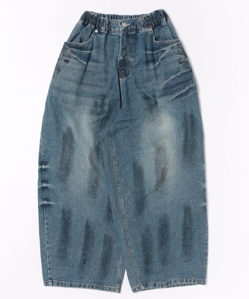 SIS/エスアイエス/ペンキ加工デニム