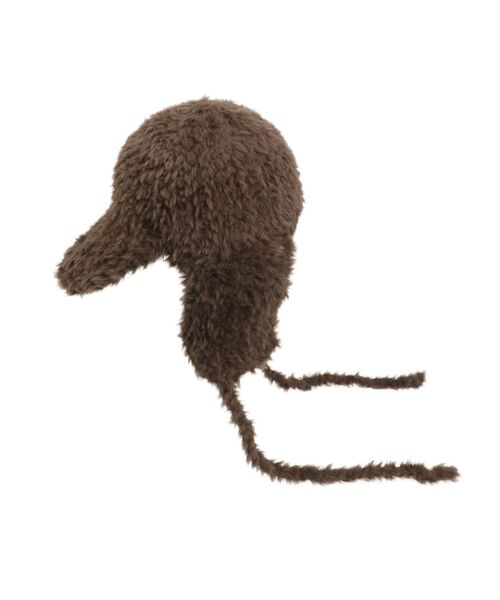 MURUA（ムルーア）の「フライトニットファーキャップ（キャップ・レディース・ブラウン・FREE）」の15枚目の写真