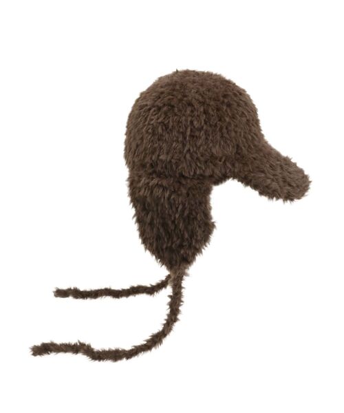 MURUA（ムルーア）の「フライトニットファーキャップ（キャップ・レディース・ブラウン・FREE）」の16枚目の写真