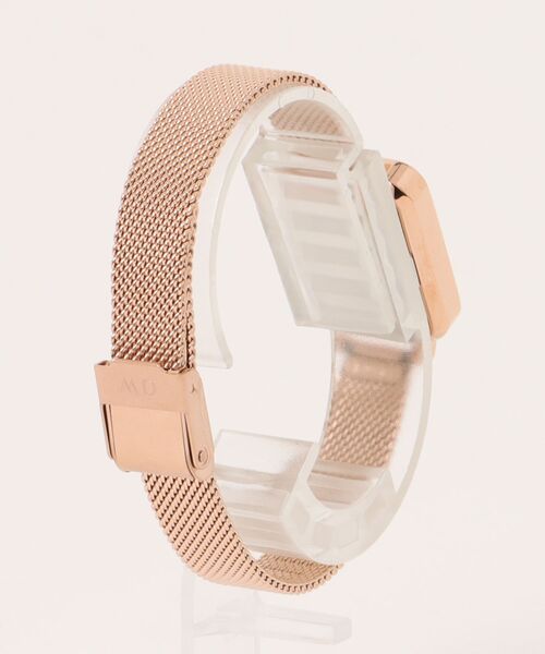 Daniel Wellington(ダニエルウェリントン)の「Roman Quadro 20x26 Numerals Date Melrose レーディス腕時計 ローズゴールド/シルバ(アナログ腕時計・レディース・ピンクゴールド・ONESIZE)」の2枚目の写真