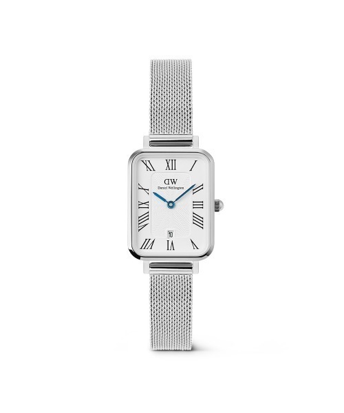Daniel Wellington(ダニエルウェリントン)の「Roman Quadro 20x26 Numerals Date Melrose レーディス腕時計 ローズゴールド/シルバ(アナログ腕時計・レディース・ピンクゴールド・ONESIZE)」の9枚目の写真