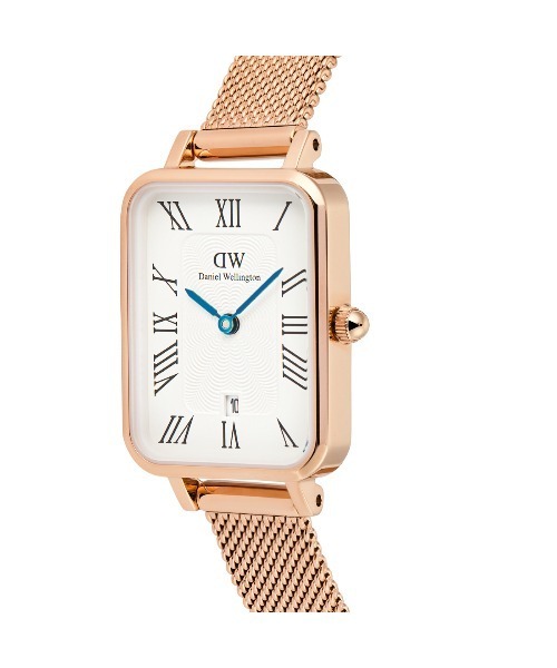 Daniel Wellington(ダニエルウェリントン)の「Roman Quadro 20x26 Numerals Date Melrose レーディス腕時計 ローズゴールド/シルバ(アナログ腕時計・レディース・ピンクゴールド・ONESIZE)」の11枚目の写真